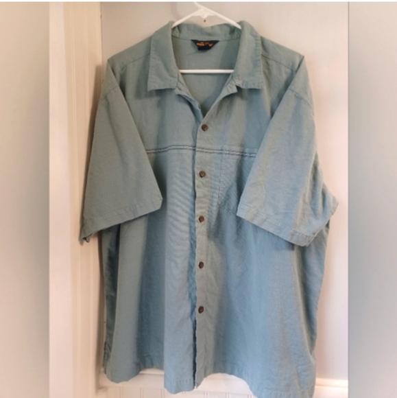 Woolrich Button-down Short Sleeve Men's Shirt XL - Picture 9 of 9